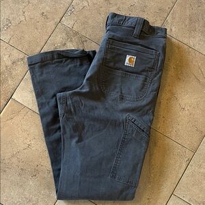 Carhartt Men's Charcoal Relaxed Jeans